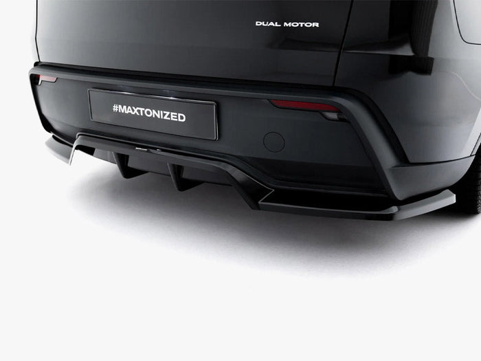Maxton Design - Rear Splitter (Vertical Bars) Tesla Model Y Premium Mk1 Facelift