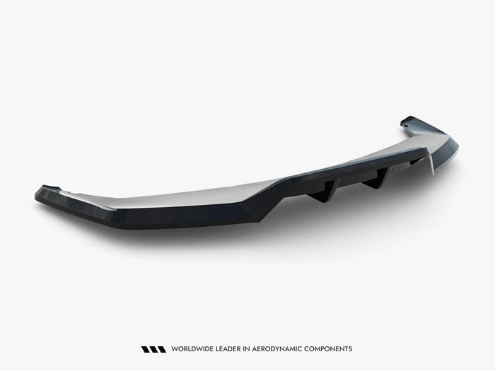 Maxton Design - Rear Splitter (Vertical Bars) Tesla Model Y Premium Mk1 Facelift