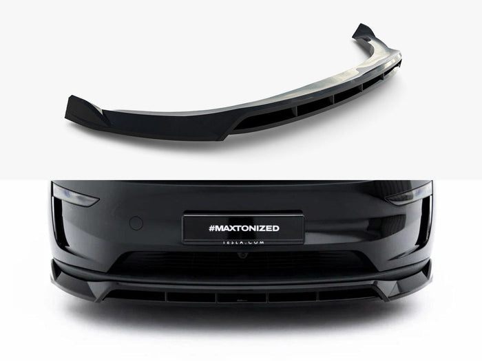 Maxton Design - Front Splitter Tesla Model Y Premium Mk1 Facelift