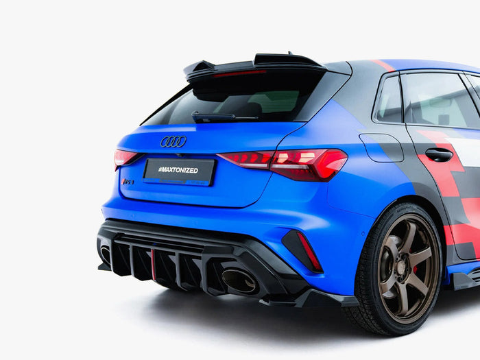 Maxton Design - Rear Side Splitters V.3 Audi RS3 Sportback 8Y Facelift