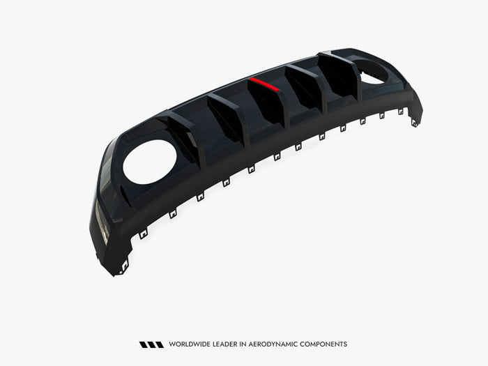 Maxton Design - Rear Valance Audi RS3 8Y Sportback 8Y Facelift (Version with original reflector)