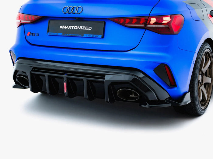 Maxton Design - Rear Valance Audi RS3 8Y Sportback 8Y Facelift (Version with LED light)