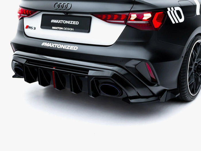 Maxton Design - Rear Side Splitters V.3 Audi RS3 Sedan 8Y Facelift