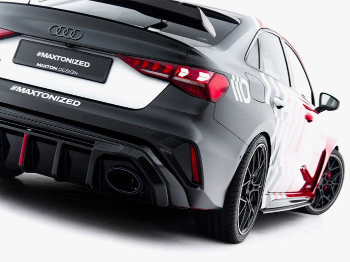 Maxton Design - Rear Valance Audi RS3 Sedan 8Y Facelift (Version with original reflector)