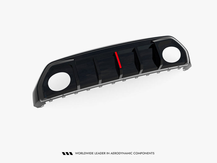 Maxton Design - Rear Valance Audi RS3 Sedan 8Y Facelift (Version with original reflector)