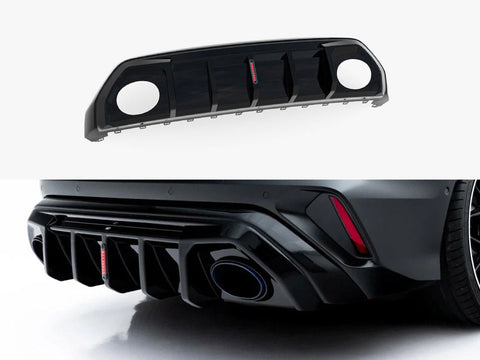 Maxton Design - Rear Valance Audi RS3 Sedan 8Y Facelift (Version with LED light)