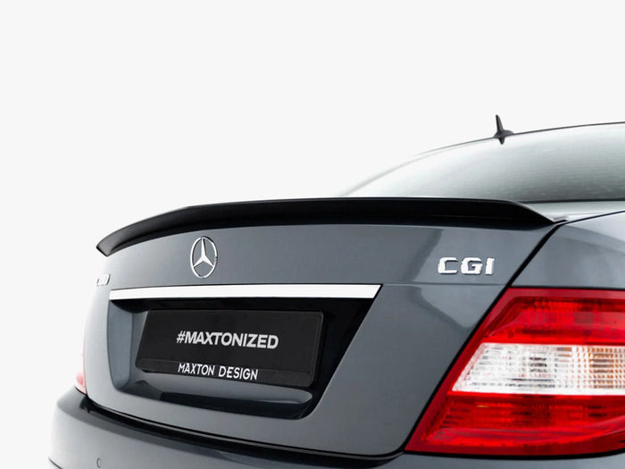 Maxton Design - Spoiler CAP Mercedes-Benz C Sedan Standard / AMG-Line W204 / W204 Facelift