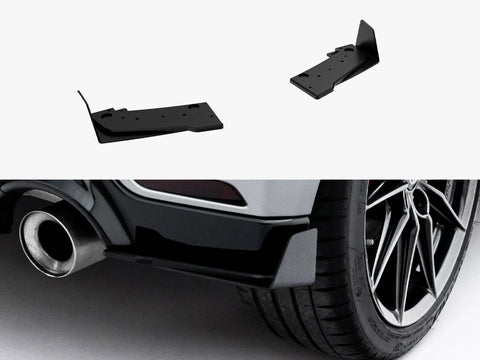 Maxton Design -Street PRO Rear Side Splitters + Flaps Toyota GR Yaris Mk4 Facelift