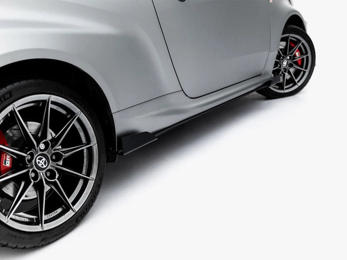 Maxton Design - Street PRO Side Skirt Diffusers + Flaps Toyota GR Yaris Mk4 Facelift