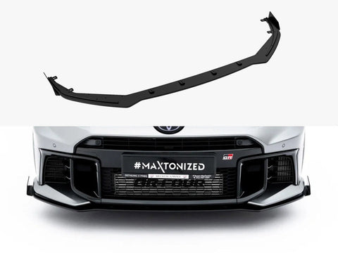 Maxton Design - Street PRO Front Splitter + Flaps Toyota GR Yaris Mk4 Facelift