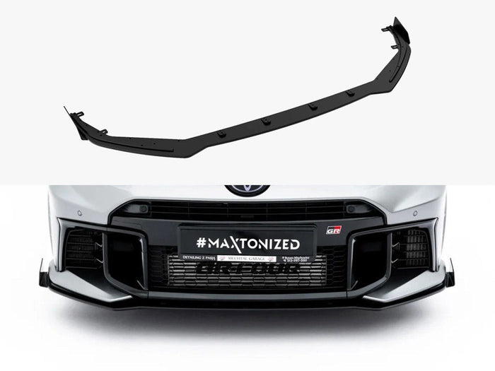 Maxton Design - Street PRO Front Splitter + Flaps Toyota GR Yaris Mk4 Facelift