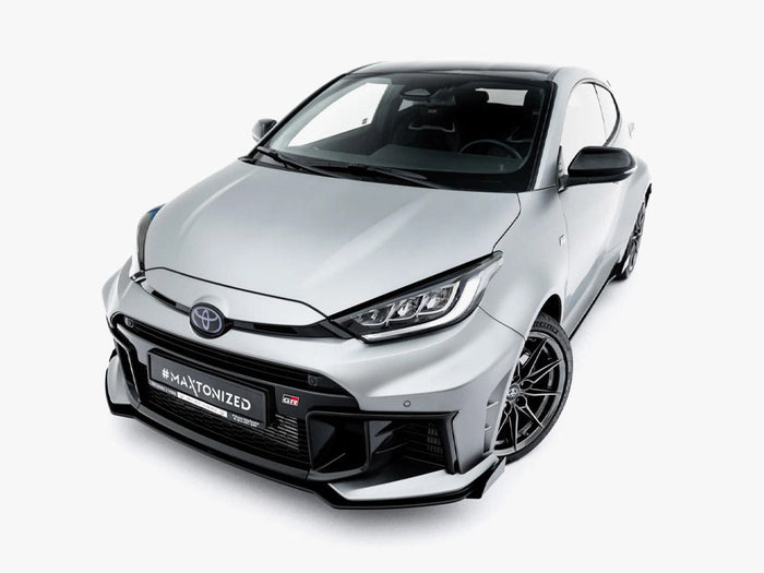 Maxton Design - Street PRO Front Splitter + Flaps Toyota GR Yaris Mk4 Facelift