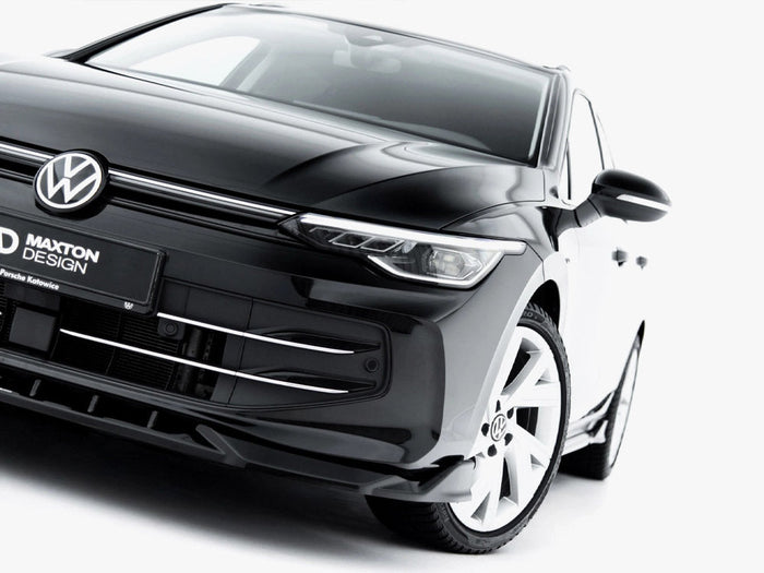 Maxton Design - Front Splitter Volkswagen Golf Variant Mk8 Facelift