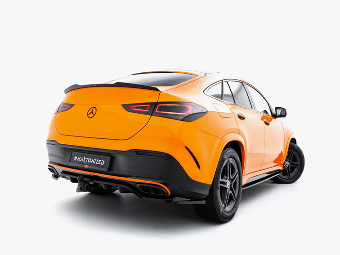 Maxton Design - Rear Splitter (Vertical Bars) V.2 Mercedes-Benz GLE Coupe AMG-Line C167 / C167 Facelift