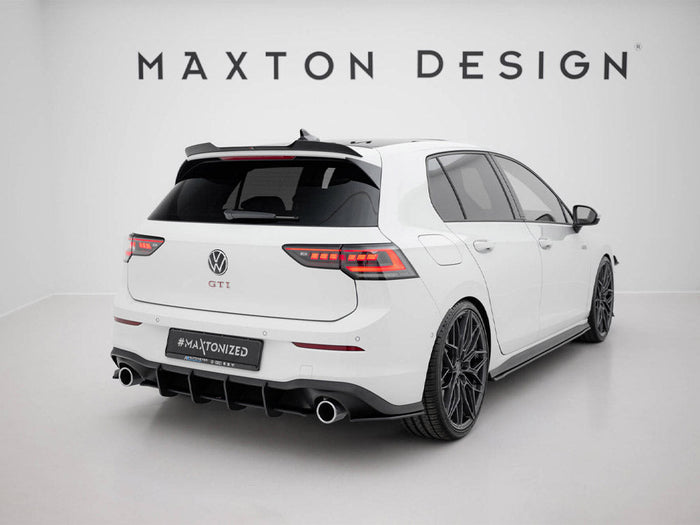 Maxton Design - Street PRO Rear Diffuser V.1 VW Golf 8 GTI
