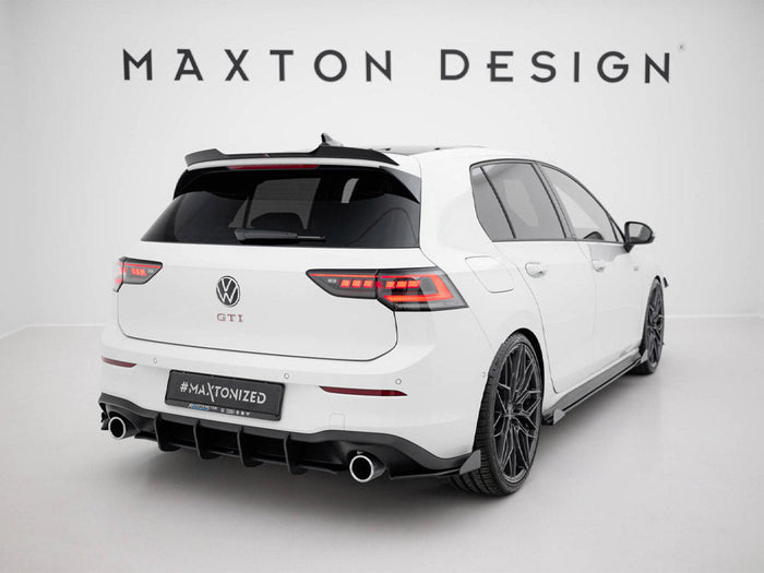 Maxton Design - Street PRO Rear Diffuser V.1 VW Golf 8 GTI