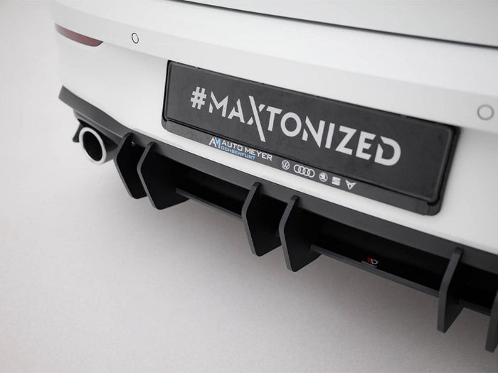 Maxton Design - Street PRO Rear Diffuser V.2 VW Golf 8 GTI