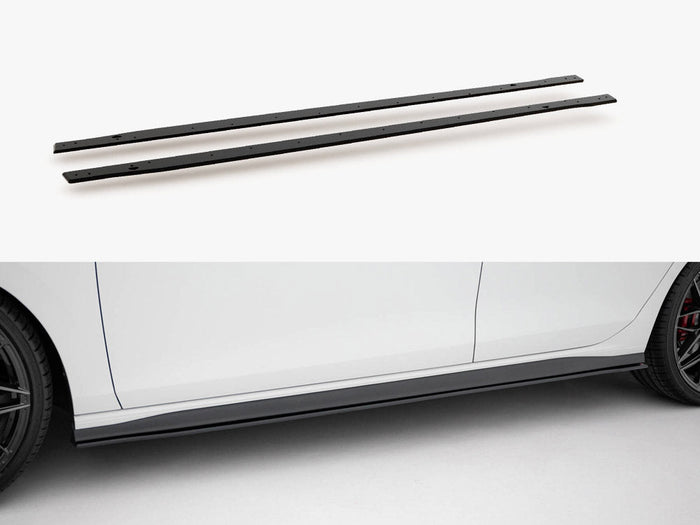 Maxton Design - Street Pro Side Skirts Diffusers Volkswagen Golf GTI / GTE / GTI Clubsport / R-Line Mk8