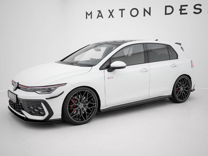 Maxton Design - Street Pro Side Skirts Diffusers Volkswagen Golf GTI / GTE / GTI Clubsport / R-Line Mk8