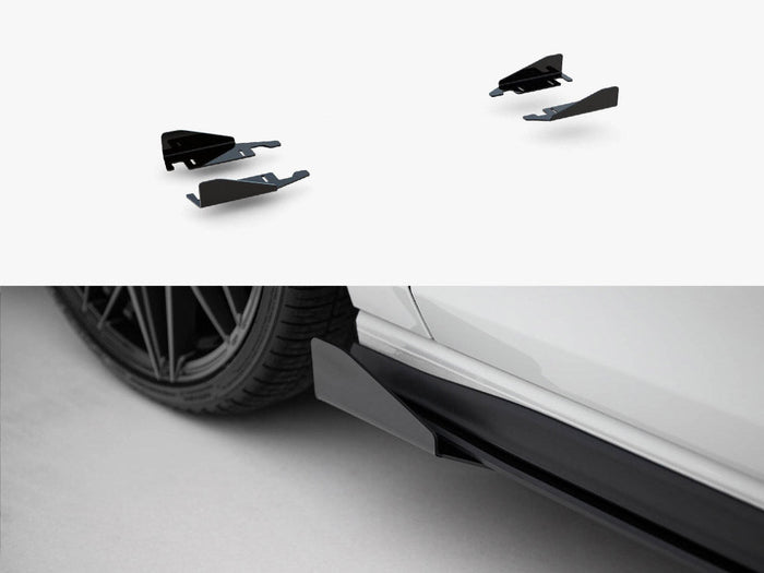 Maxton Design - SIDE FLAPS VOLKSWAGEN GOLF GTI / GTE / GTI CLUBSPORT / R-LINE MK8
