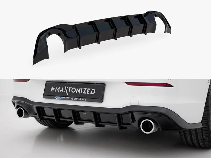 Maxton Design - Rear Valance V.3 Volkswagen Golf GTI Mk8