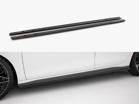 Maxton Design - Side Skirts Diffusers V.1 Volkswagen Golf GTI / GTE / GTI Clubsport / GTD / R-Line Mk8