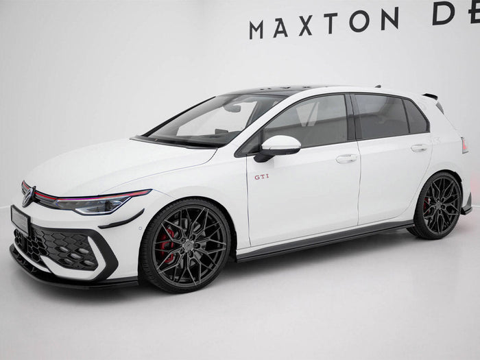 Maxton Design - Side Skirts Diffusers V.1 Volkswagen Golf GTI / GTE / GTI Clubsport / GTD / R-Line Mk8