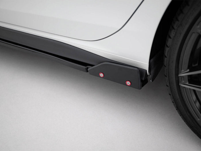Maxton Design - SIDE SKIRTS DIFFUSERS V.2 + FLAPS VOLKSWAGEN GOLF GTI / GTE / GTI CLUBSPORT / R-LINE MK8