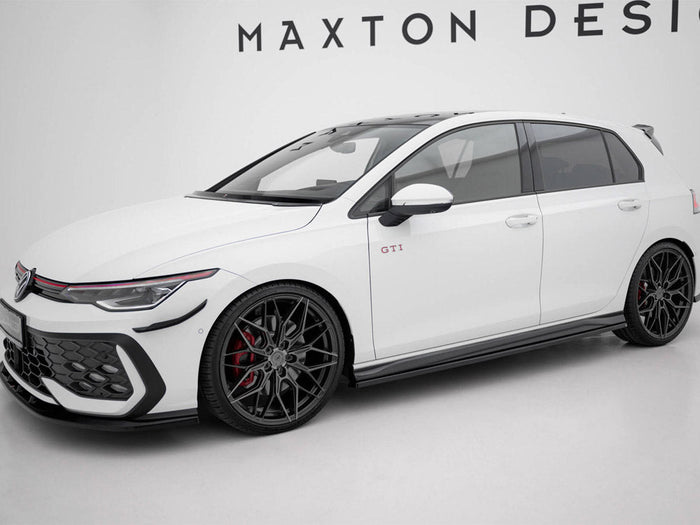 Maxton Design - Side Skirts Diffusers V.4 Volkswagen Golf GTI / GTE / GTI Clubsport / R-Line Mk8