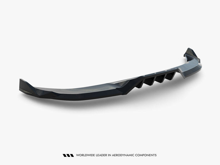 Maxton Design - Rear Splitter (Vertical Bars) V.3 Cupra Terramar Mk1 (Version with towbar)