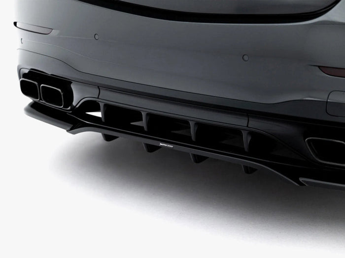 Maxton Design - Rear Splitter (Vertical Bars) Mercedes-AMG C63 Sedan / Estate W206 / S206