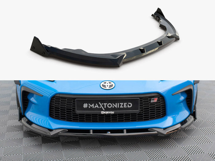 Maxton Design - Front Splitter V.1 + Flaps Toyota GR86 Mk1
