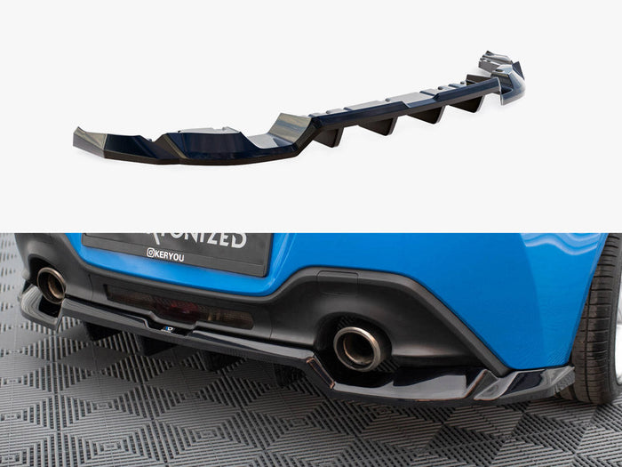 Maxton Design - Rear Splitter (Vertical Bars) V.1 Toyota GR86 Mk1
