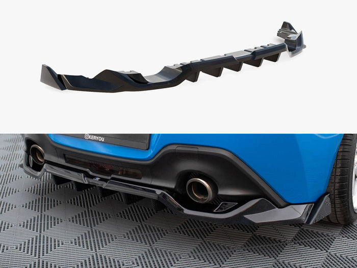 Maxton Design - Rear Splitter (Vertical Bars) V.3 Toyota GR86 Mk1