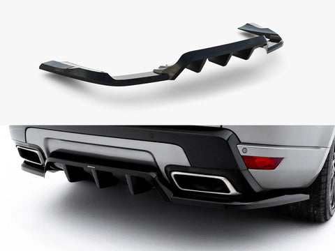 Maxton Design - Rear Splitter (Vertical Bars) Land Rover Range Rover Mk2 Facelift