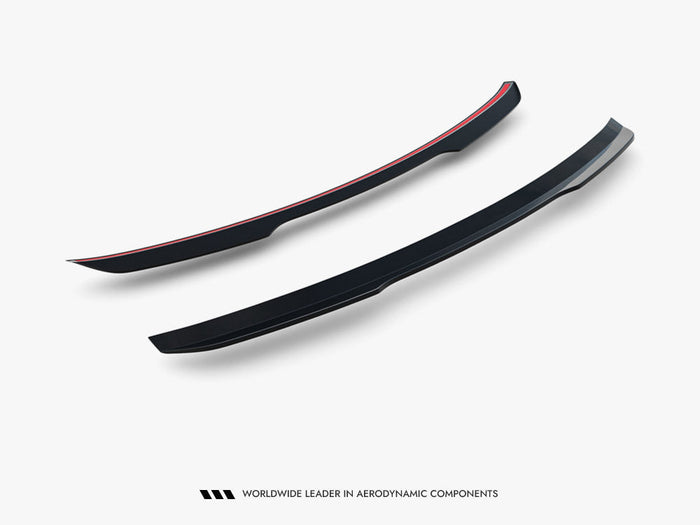 Maxton Design - Lower Spoiler CAP Audi Q8 S-Line / SQ8 Mk1 Facelift