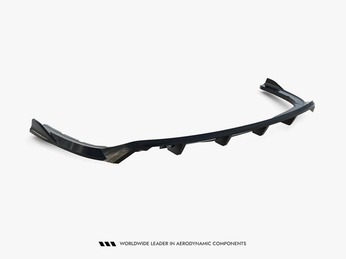 Maxton Design - Rear Splitter (Vertical Bars) BMW 3 Sportline Sedan / Touring F30 / F31