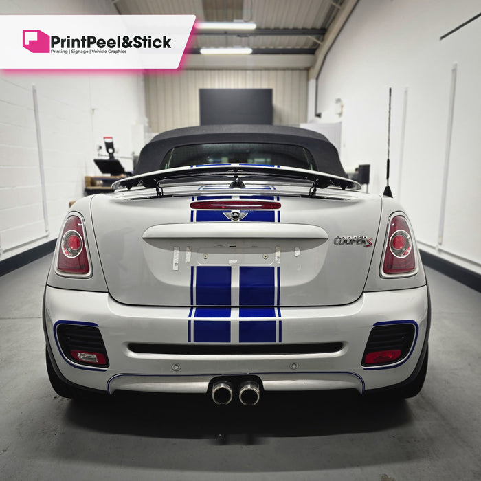 Mini R59 "Up and Over" Stripes