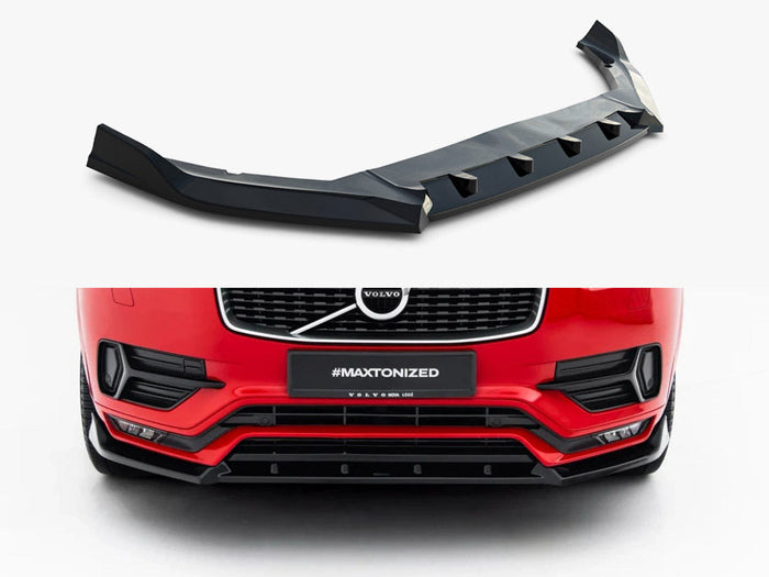 Maxton Design - Front Splitter compatible with Volvo XC90 R-Design Mk2