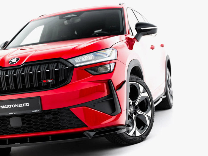 Maxton Design - Front Bumper Wings (Canards) Skoda Kodiaq RS Mk2