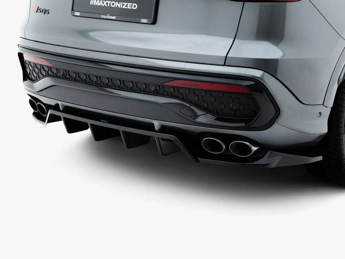 Maxton Design - Rear Splitter (Vertical Bars) Audi SQ5 Sportback / SUV Mk3