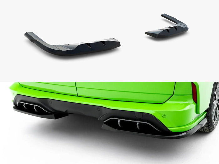 Maxton Design - Rear Side Splitters Ford Transit Custom MS-RT Mk2