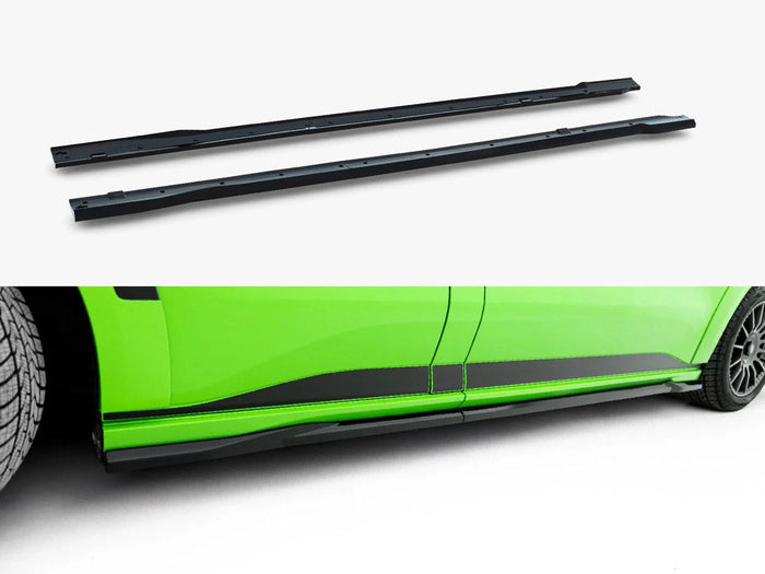 Maxton Design - Side Skirt Diffusers Ford Transit Custom MS-RT Mk2