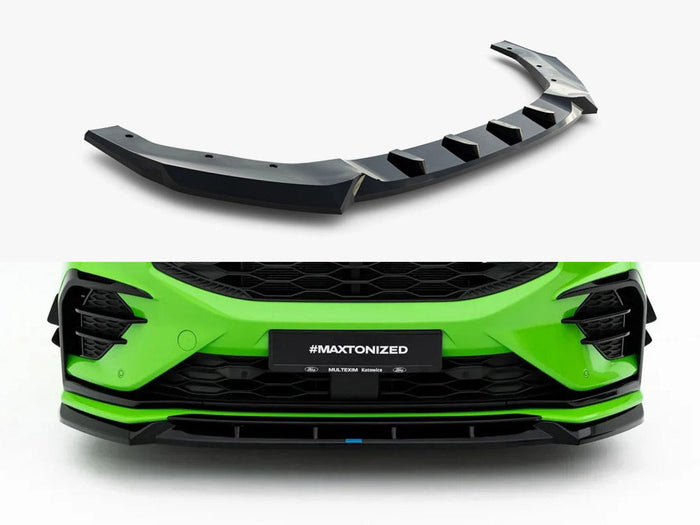 Maxton Design - Front Splitter Ford Transit Custom MS-RT Mk2