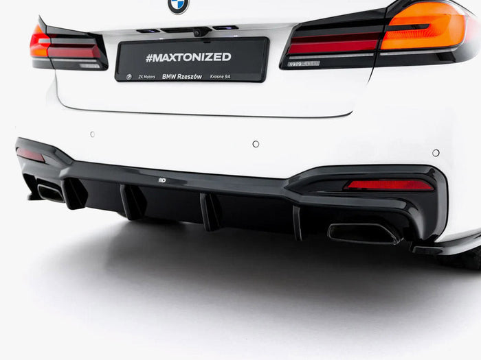 Maxton Design - Rear Valance BMW 5 M-Pack Sedan / Touring G30 / G31 / G30 Facelift / G31 Facelift