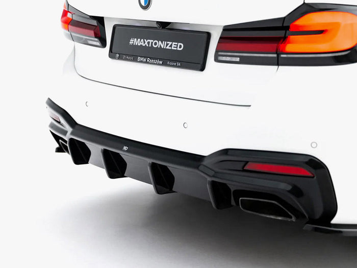 Maxton Design - Rear Valance BMW 5 M-Pack Sedan / Touring G30 / G31 / G30 Facelift / G31 Facelift