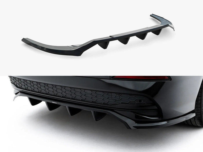 Maxton Design - Rear Splitter (Vertical Bars) Audi A3 Sedan 8Y Facelift