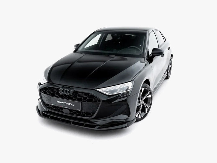 Maxton Design - Front Splitter V.2 Audi A3 Sedan 8Y Facelift
