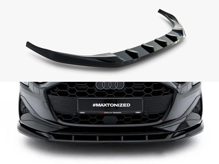 Maxton Design - Front Splitter V.2 Audi A3 Sedan 8Y Facelift