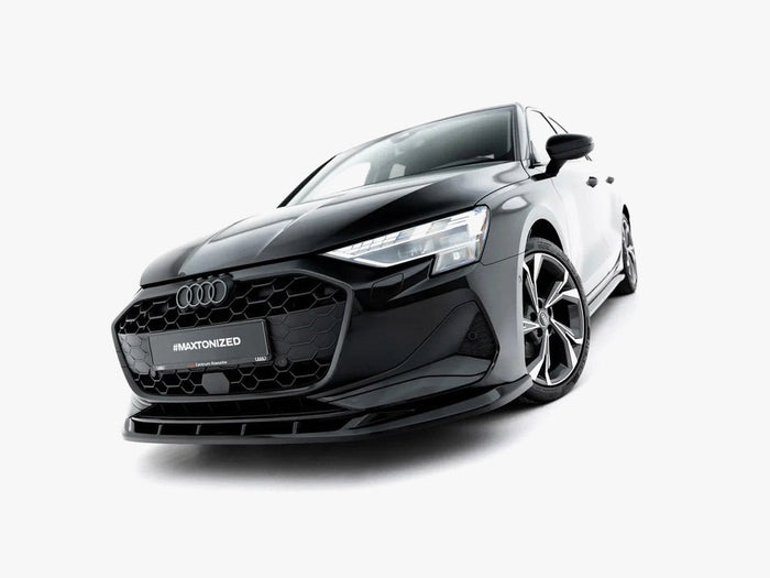 Maxton Design - Front Splitter V.2 Audi A3 Sedan 8Y Facelift